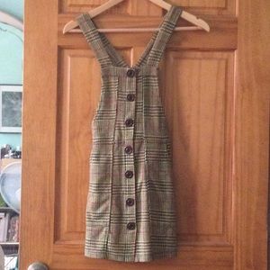 Like New UO Overalls Mini Dress